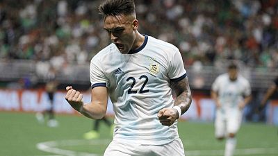 Martinez scores hat-trick as Argentina hammer Mexico 4-0
