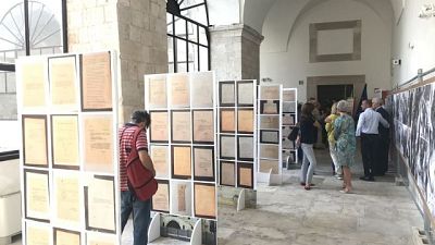 A Barletta mostra su crollo via Canosa A Barletta mostra su crollo via Canosa