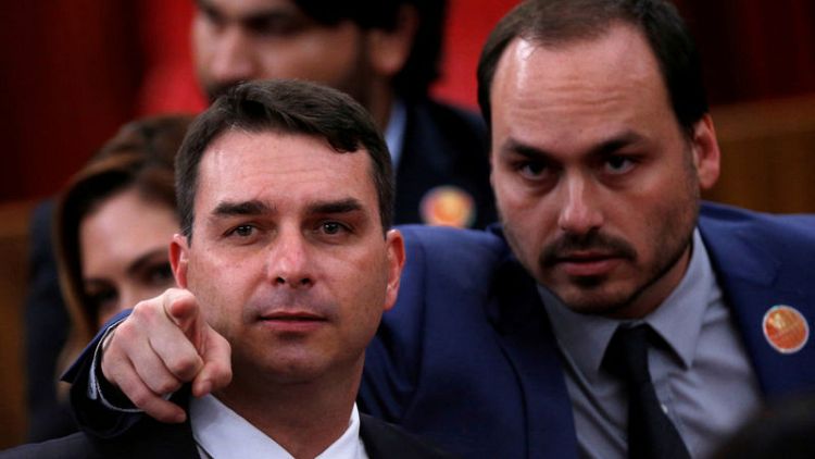 Another of Brazil president's sons facing civil, criminal probe - prosecutors
