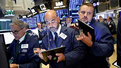Stocks climb, bond yields off lows, on trade progress hopes