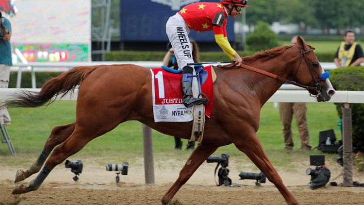 Horse racing-Local weed caused Justify's positive drug test - Baffert
