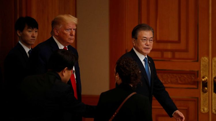 South Korea's Moon, Trump expected to meet at U.N. amid hopes for new North Korea talks