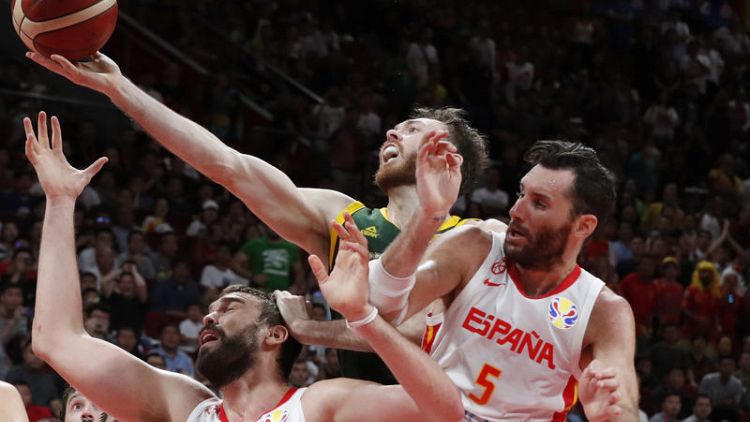 Basketball - Gasol fires Spain into World Cup final