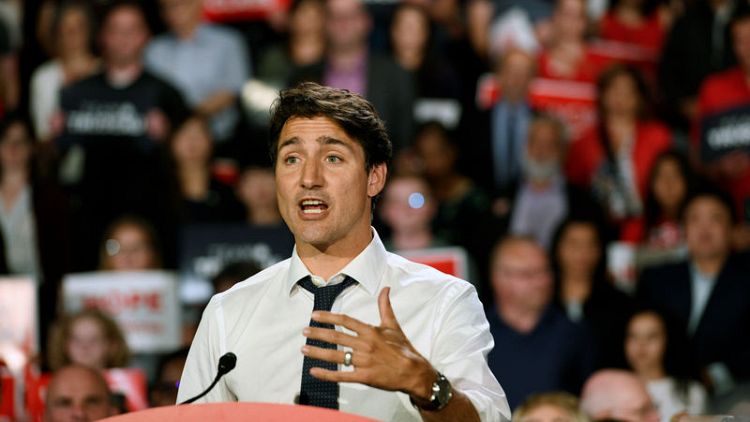 Canada's Trudeau says he could one day challenge Quebec ban on religious symbols