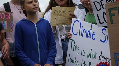 Teenage activist Greta Thunberg takes climate protest to Trump Teenage activist Greta Thunberg takes climate protest to Trump