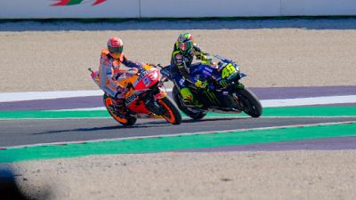 S.Marino: Rossi,Marquez mi ha ostacolato S.Marino: Rossi,Marquez mi ha ostacolato