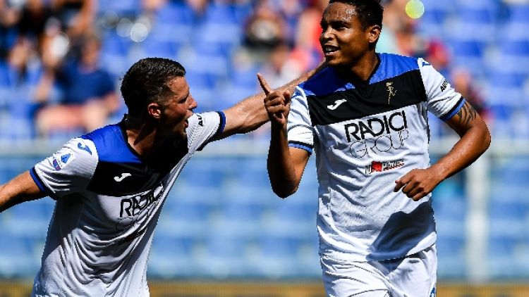 Genoa-Atalanta 1-2, decide Zapata