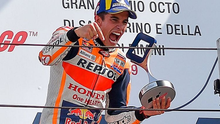 Marquez extends MotoGP lead with San Marino win
