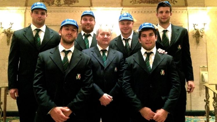 Rugby: Mondiali,consegnati caps azzurri