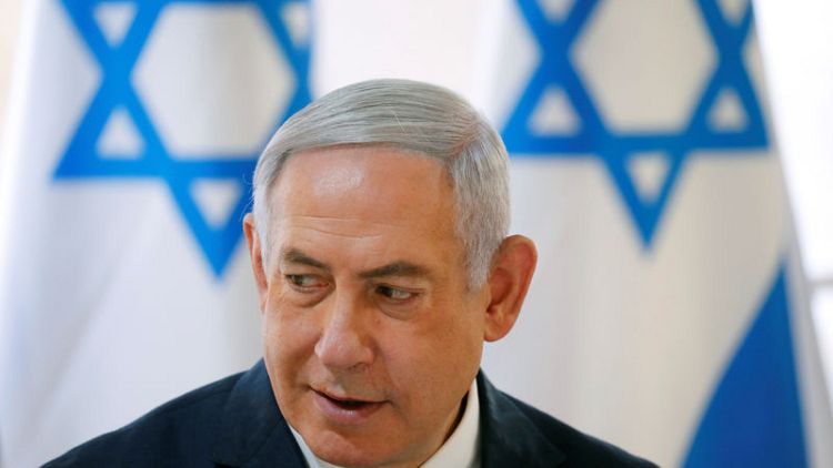 Israel's Netanyahu sharpens focus on settlements, two days before ballot