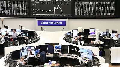 European shares fall after Saudi attacks, bleak China data