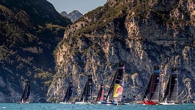 Vela: GC 32 Tour,Alinghi vince sul Garda Vela: GC 32 Tour,Alinghi vince sul Garda