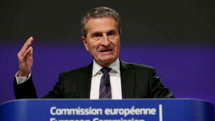 EU faces economic risks if budget not agreed this year - Oettinger