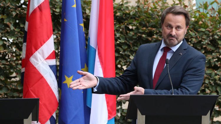 Luxembourg PM Bettel says onus on PM Johnson to propose workable Brexit fix