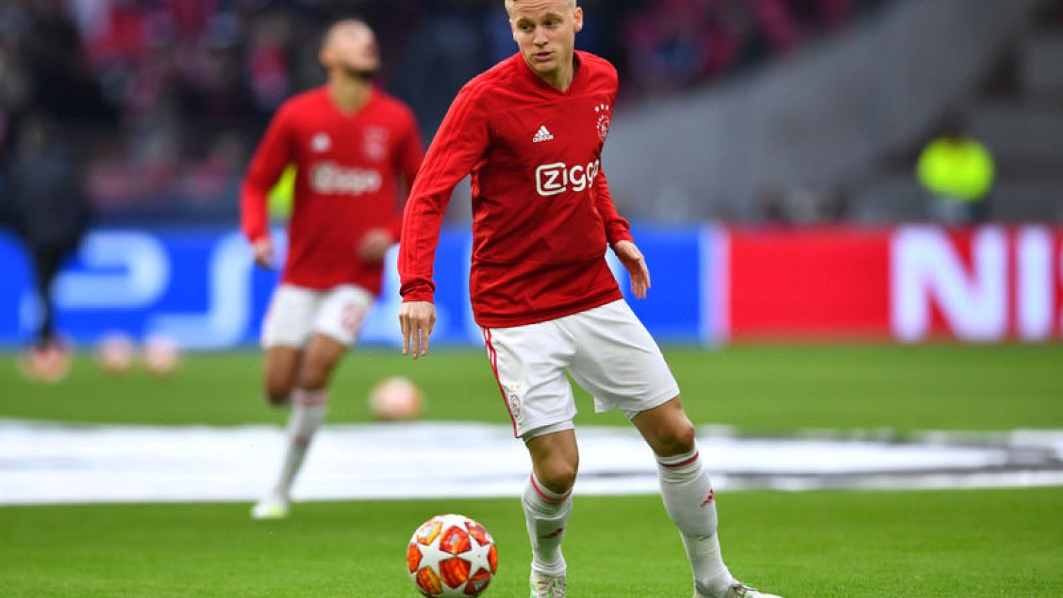 Ajax's Van de Beek, Mazraoui to miss Lille Champions League tie