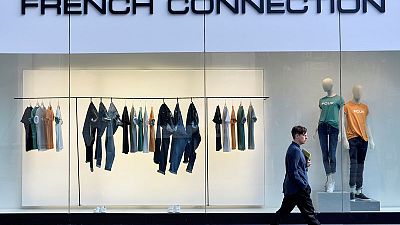 French Connection posts smaller loss, sees company sale by year-end