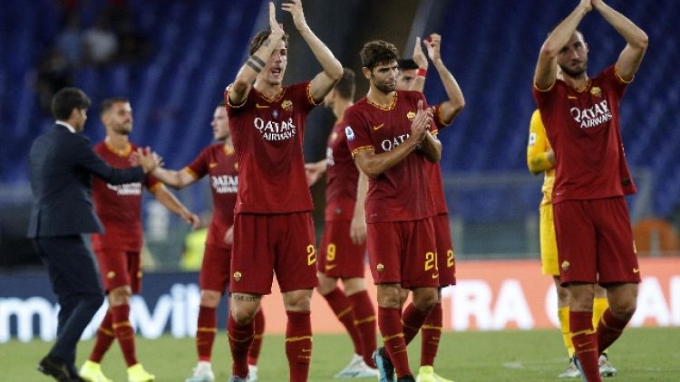 Roma, Totti "finalmente una vittoria"