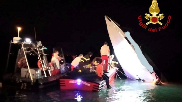 Power boat crashes in Venice lagoon, killing three