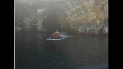 Acquascooter in grotte Polignano, multe Acquascooter in grotte Polignano, multe