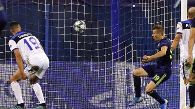 Champions: Dinamo Zagabria-Atalanta 4-0 Champions: Dinamo Zagabria-Atalanta 4-0