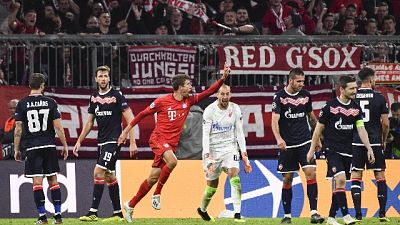 Champions:Bayern Monaco-Stella Rossa 3-0 Champions:Bayern Monaco-Stella Rossa 3-0