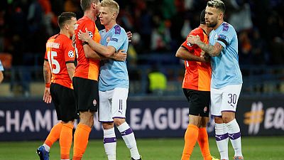 City put aside domestic slip with 3-0 win at Shakhtar