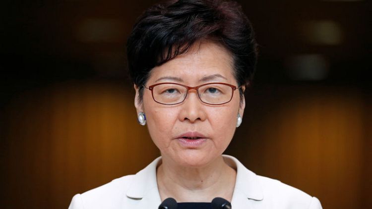 No loudhailers, umbrellas allowed at talks with Hong Kong leader