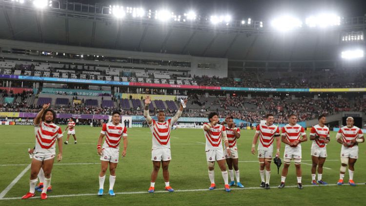 Jittery Japan open World Cup with scrappy win over Russia