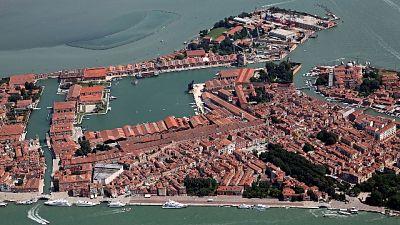 Scontro tra barchini a Venezia,un ferito