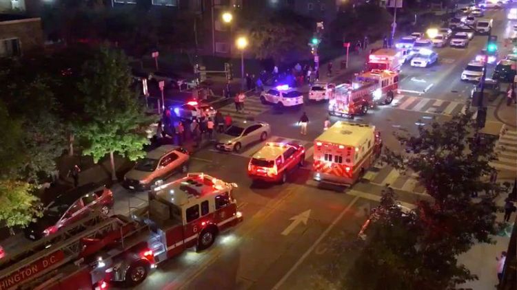 Two killed, seven wounded in two Washington, DC shootings; police seek suspects - reports