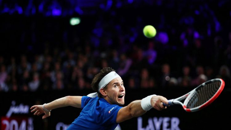 Europe and Team World end Laver Cup session level