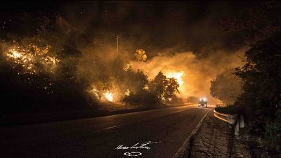 Incendi: a Sarno cittadini evacuati Incendi: a Sarno cittadini evacuati