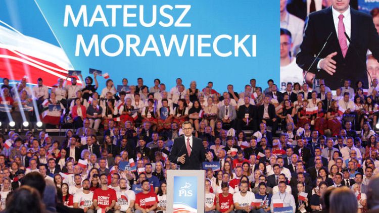Poland's PiS pledges more spending ahead of parliamentary election