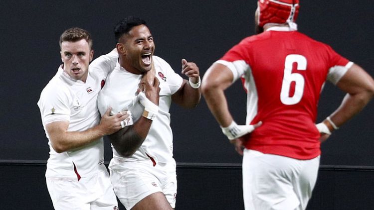 Tuilagi double helps untidy England to bonus-point win over Tonga