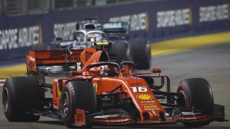 F1:doppietta Ferrari a Singapore