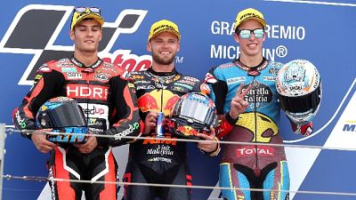 Moto: Aragon, Binder vince in Moto2 Moto: Aragon, Binder vince in Moto2
