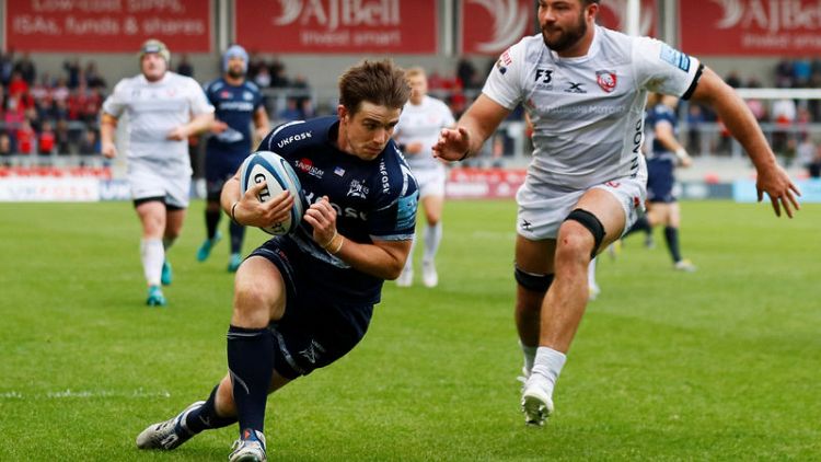 Sale Sharks flyhalf MacGinty picked by US to face England