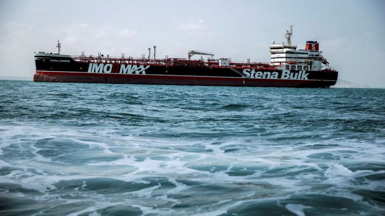 Seized British tanker Stena Impero still in Iran - Stena Bulk CEO