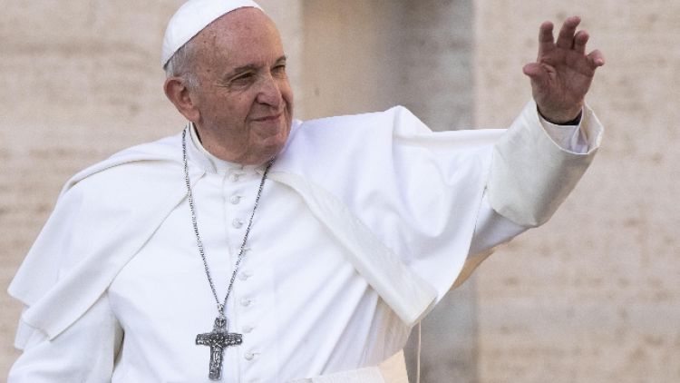 Papa: visita a sorpresa a Frosinone