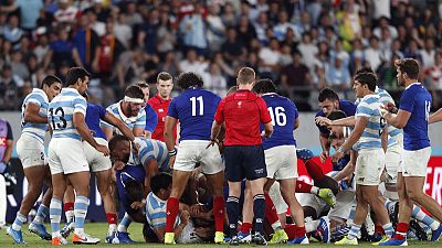 French fume over scrum refereeing at World Cup