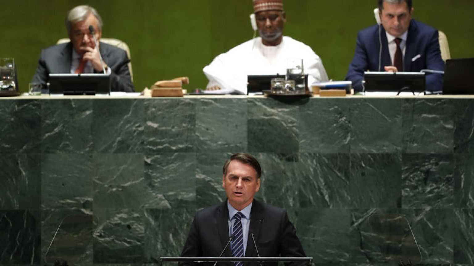 Bolsonaro attacks 'lying' media on Amazon fires, demands respect for Brazil's sovereignty
