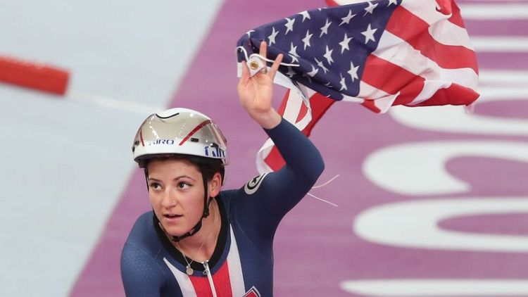 American Dygert crushes Dutch duo to win time trial gold