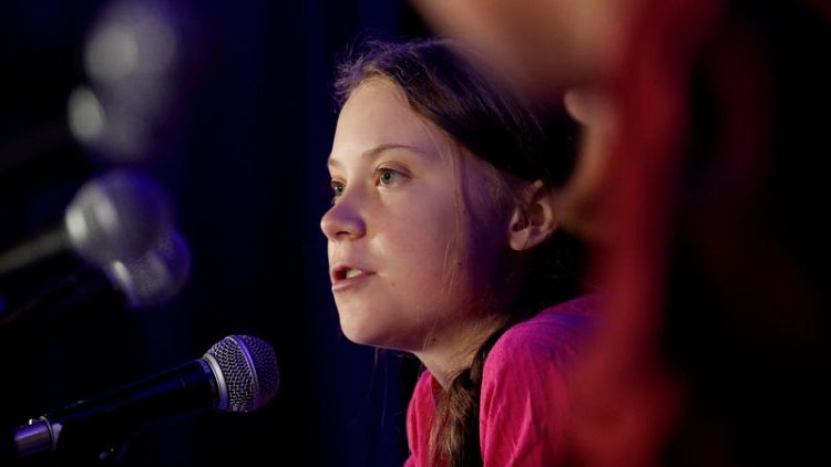 Global climate crisis 'beyond party politics' - teenage activist Thunberg