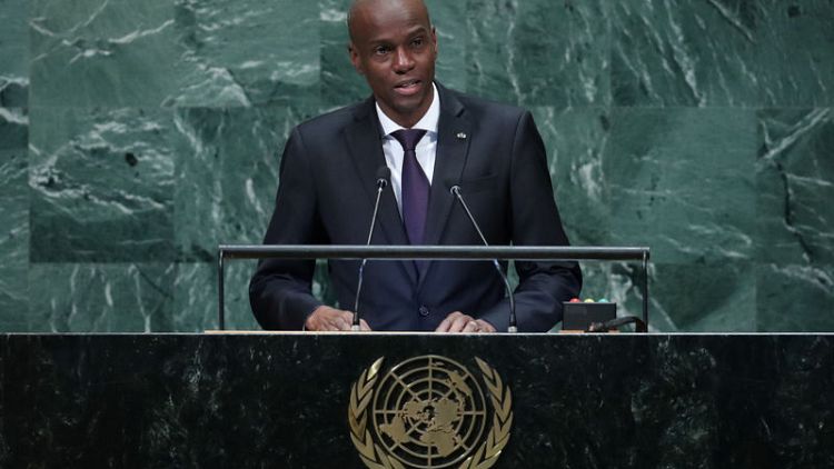 Haiti's president calls for unity government, protesters demand resignation