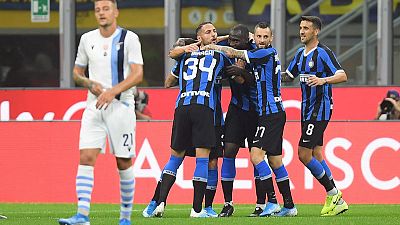 Inter edge past Lazio to maintain winning start