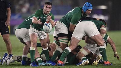 Ireland's Carty to start at flyhalf against Japan