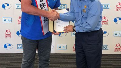 All Blacks coach Hansen made honorary police chief in Japanese city
