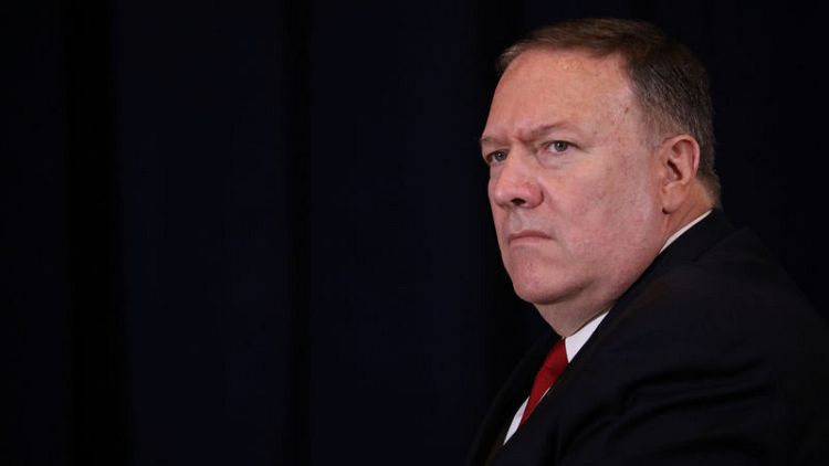 Pompeo says Syria government used chlorine in May chemical weapon attack