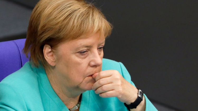 Governments must ensure ECB is not overburdened, Merkel says