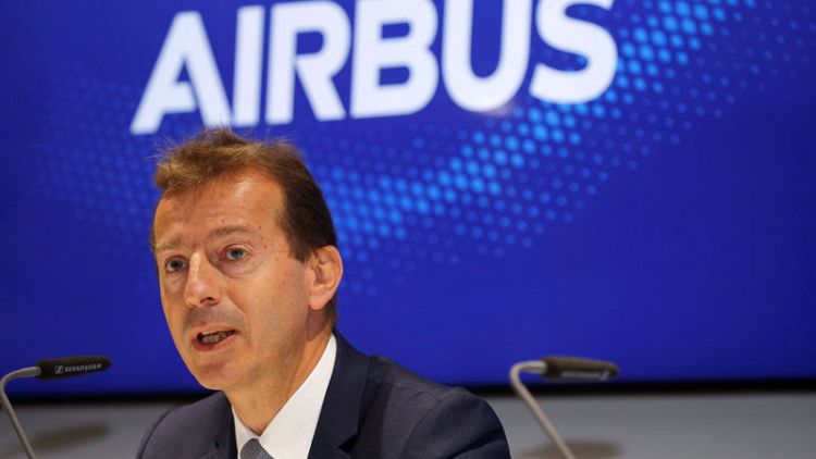 Airbus CEO says will 'continue to advocate for a settlement' on trade